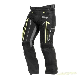 GMS EVEREST moto kalhoty, černá